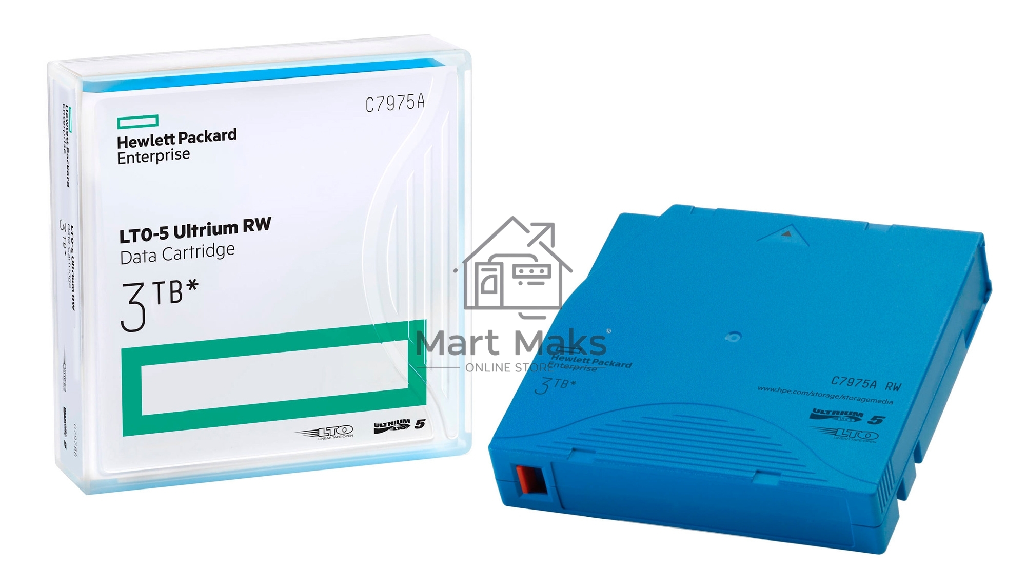 Картридж Hewlett-Packard LTO5 Ultrium 3TB Read/Write Data (C7975A)