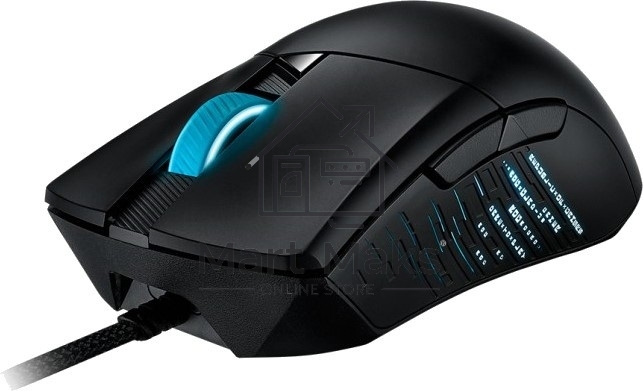 Мышь проводная ASUS ROG Gladius III черный, 19000 dpi, USB, кнопки - 6