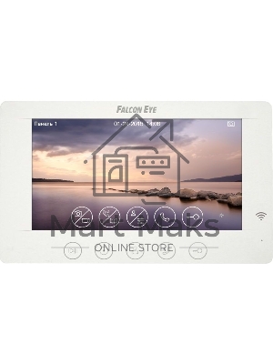 Видеодомофон Falcon Eye Cosmo HD Wi-Fi белый