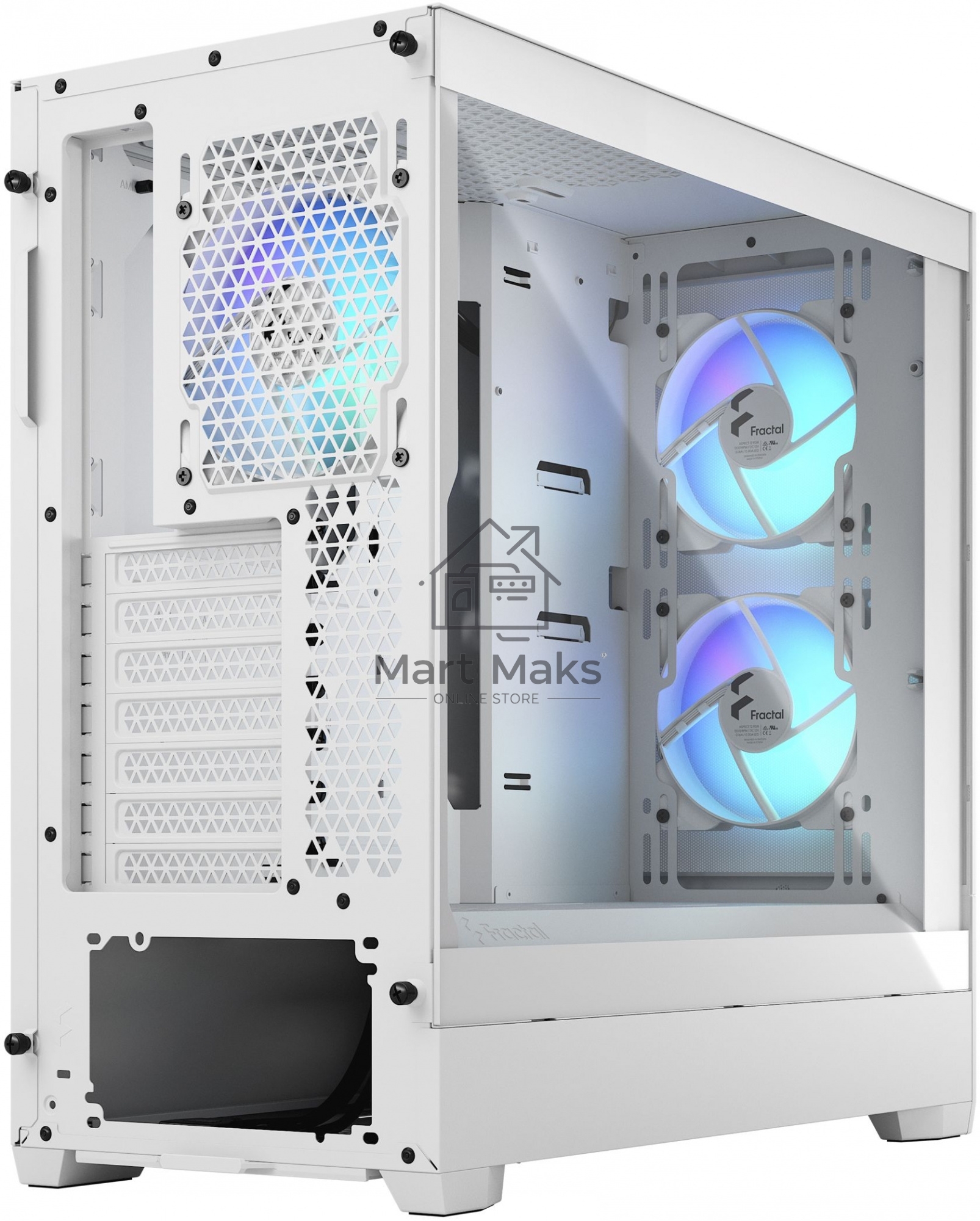 Корпус Fractal Design Pop Air RGB White TG Clear Tint FD-C-POR1A-01