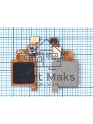 Шлейф со сканером отпечатка пальца для Xiaomi Mi 5x черный Шлейф со сканером отпечатка пальца для Xiaomi Mi 5x черный