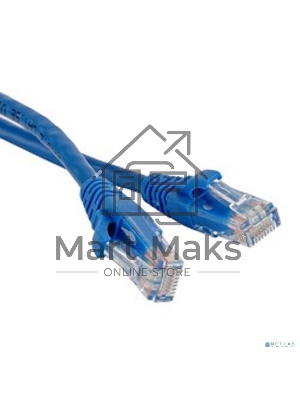 Патч-корд Hyperline PC-LPM-UTP-RJ45-RJ45-C5e-0.15M-LSZH-BL U/UTP, Cat.5е, LSZH, 0.15 м, синий