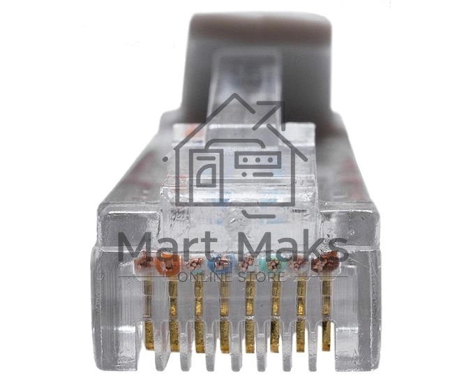 Патч-корд Suprlan 10-0142 UTP RJ-45 вил.-вилка RJ-45 кат.5E 1м серый LSZH 24AWG