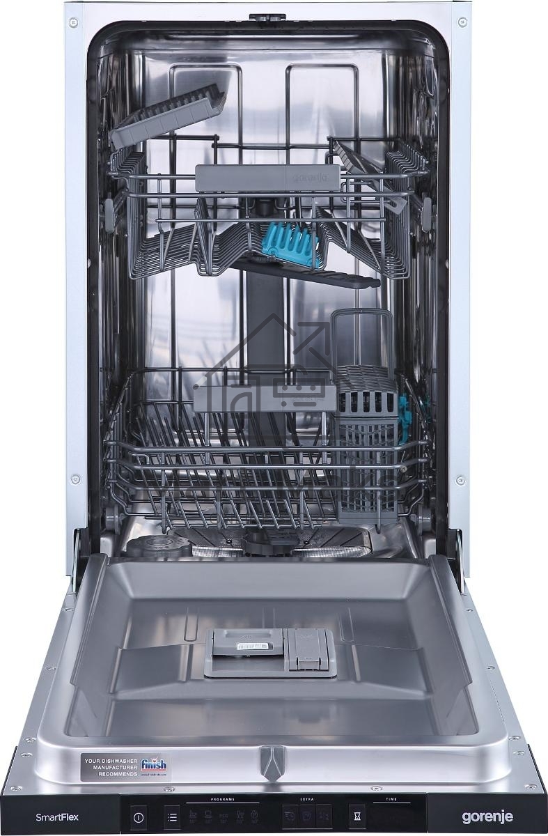Встраиваемая посудомоечная машина Gorenje GV541D10, черный, 44.8 см, 9 компл., 45 дБ, класс A+++