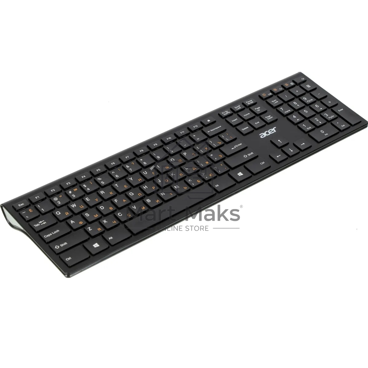 Клавиатура Acer OKR020 беспроводная, USB, Радиоканал, черный