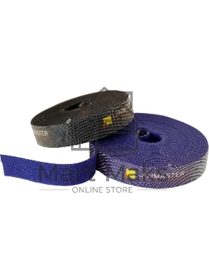 Хомут-липучка Lanmaster LAN-VCM5M-BK 5000x20мм (упак:1шт) нейлон 6.6 внутри помещений черный