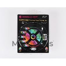 Комплект светодиодной ленты GS2401 5050 30Led/ 7.2W m/ 12V IP20 RGB/ 5000*10*1.87mm (4 конт.)