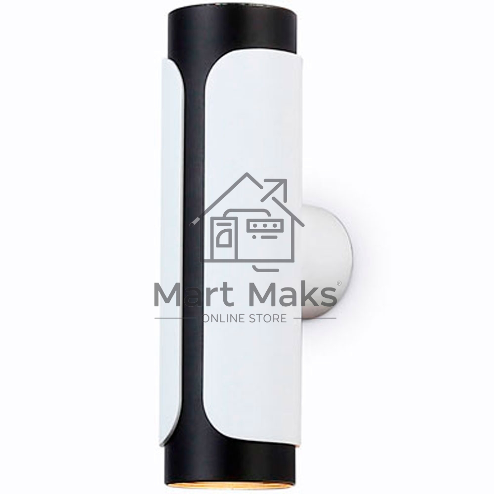 Светильник Ambrella light TN51614/2 WH/BK белый/черный GU10/2 D58*195*82