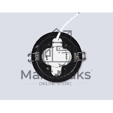 Светильник Ambrella light TN6708 BK черный IP44 GX53 max 15W D105*45