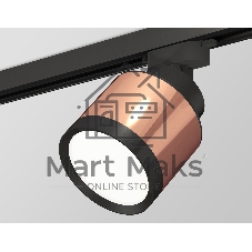Светильник Ambrella light XT8122001 PPG/SBK/PBK золото розовое полированное/черный песок/черный полированный GX53