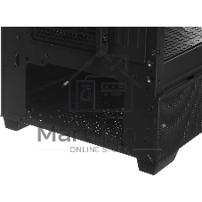 Корпус ACCORD ACC-ZA11B AR Black, Midi-Tower, чёрный, 4 x 120 мм