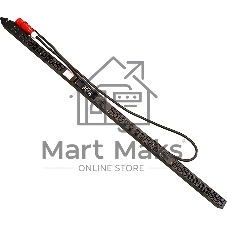 Блок распределения питания Lanmaster LAN-PDUVG332C-36L12Z-03BK верт.размещ. 36xC13 12xC39 с мониторингом 3x32A IEC 309 3м