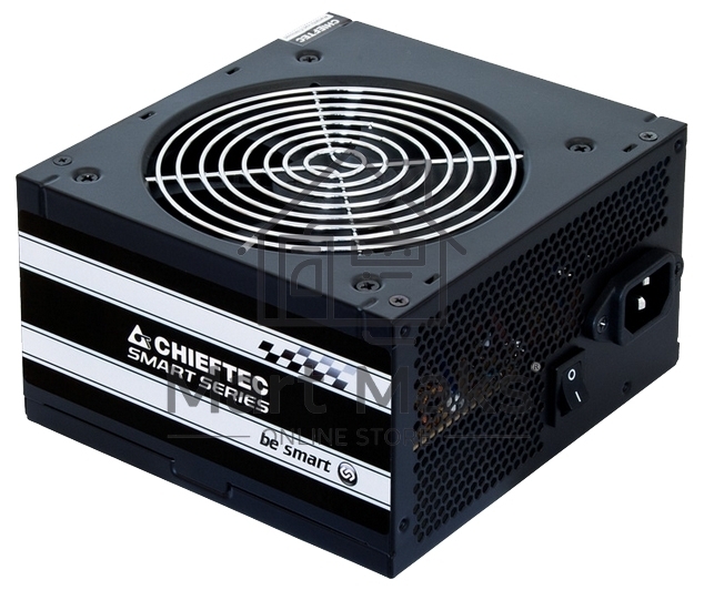 Блок питания Chieftec GPS-500A8, 500Вт, 80 PLUS, 120мм, черный