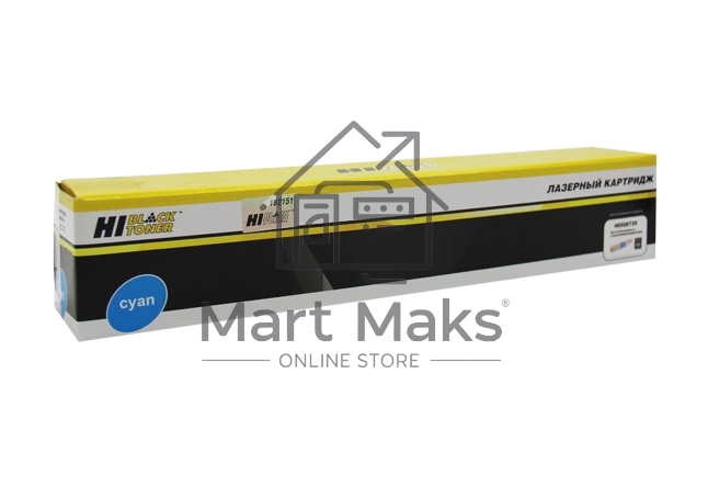 Тонер-картридж Hi-Black (HB-46508735) для OKI C332/MC363, C, 3K