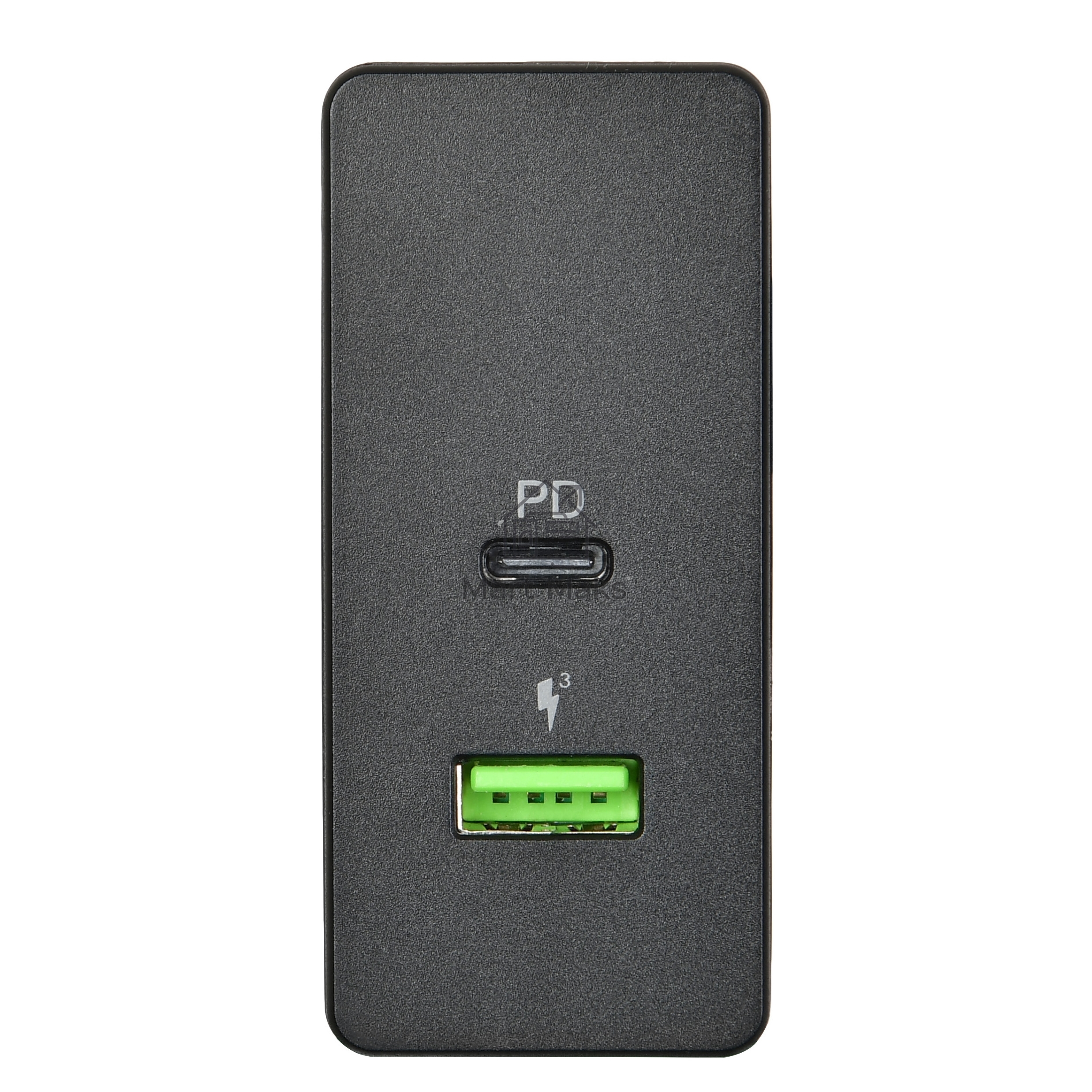 Сетевое зарядное устройство  ACD-P602W-V1B 60Вт, 2xUSB 1PD+1QC, 3.6~20В/3А RTL