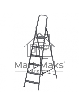 Стремянка 6 ступеней, компактная, стальная Россия Сибртех 97946