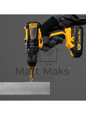 Сверло ступенчатое Matrix, 6-8-10-12-14-16-18-20-22-24-26-28-30 мм,HSS,спирал.проф.,трехгр.хвост.