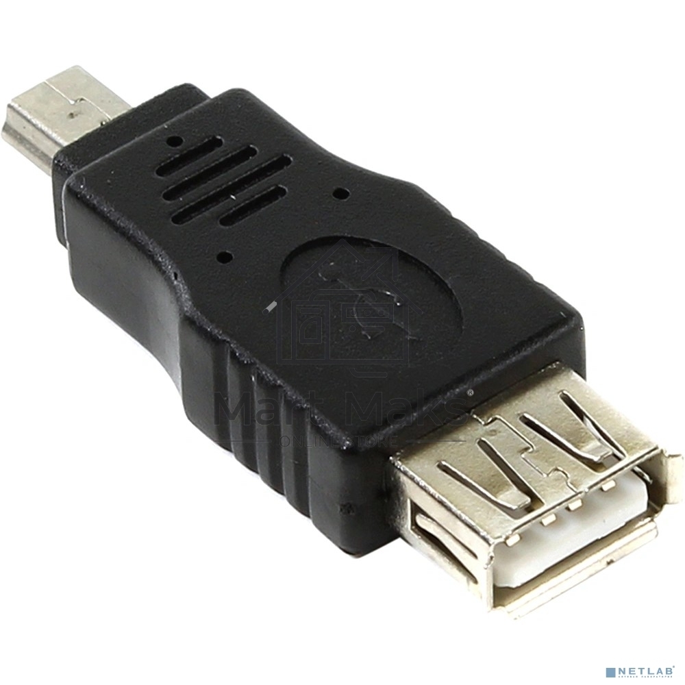 Переходник AF/miniBm USB 2.0 VCOM переходник USB(мама) на miniUSB, CA411