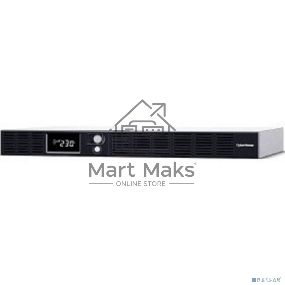 Источник бесперебойного питания CyberPower OR1500ERM1U Line-Interactive 1500VA/900W USB/RS-232/SNMPslot /RJ11/45 (4+2 IEC С13)