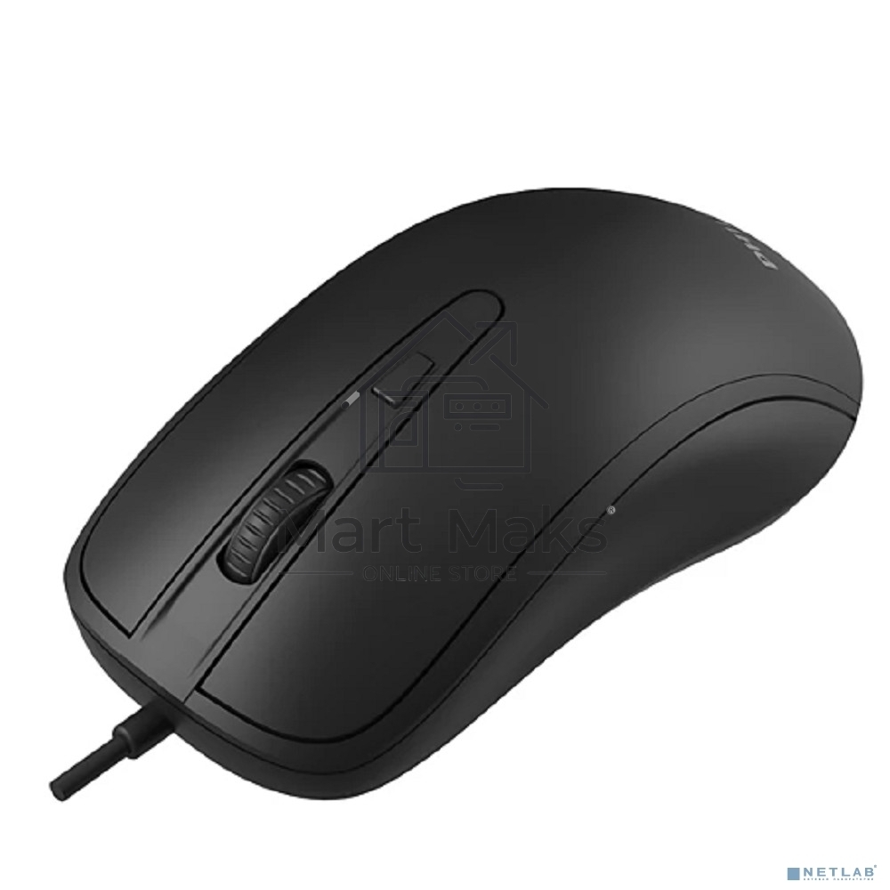 Мышь проводная Philips SPK7214 черный, 1600 dpi, USB, кнопки - 4