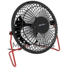 Вентилятор Centek CT-5040 чёрный, настольный, 2.5 Вт, 1 скорость, 10.4 см