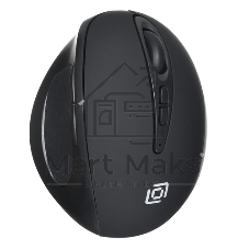 Мышь беспроводная Oklick 688MW ERGO черный, 2400 dpi, радиоканал, Bluetooth, USB, кнопки - 6