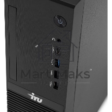 Компьютер IRU 310SC SFF PG G7400 (3.7) 8Gb SSD256Gb UHDG 710 Windows 11 Pro GbitEth 200W черный (2152527)