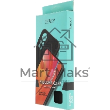 Чехол (клип-кейс) BoraSCO для Xiaomi Redmi A1+ Silicone Case черный (70938)