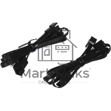 Комплект вентиляторов для корпуса Thermaltake CT120 (2 шт.) черный, 120 мм, 2000 об/мин, 25.8 дБ, 4 pin