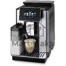 Кофемашина автоматическая DeLonghi ECAM610.55.SB черный/серебристый, исп. кофе - молотый/зерновой, 2.2 л, 1450 Вт, 19 Бар
