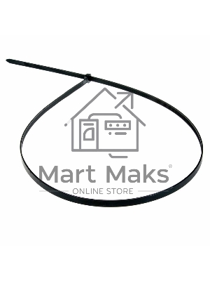 Хомут-стяжка кабельная нейлоновая Rexant 600 x7.6 мм, черная, упаковка 100 шт.