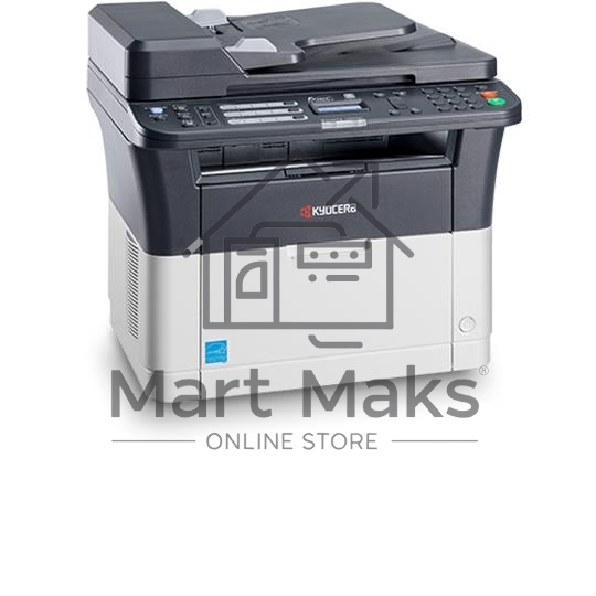 МФУ лазерный Kyocera Ecosys FS-1125MFP (1102M73RU0/1102M73RUV/1102M73RU2/1102M73NX2/1102M73DZ2), A4, ч/б, печ. до 25 стр/мин., скан. до 18 стр/мин. (ч/б) 6 стр/мин. (цвет), 600 x 600 dpi, USB, RJ-45
