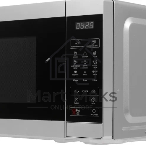 Микроволновая печь Sharp R6800RSL серебристый, 20 л, 800 Вт, переключатели - сенсор