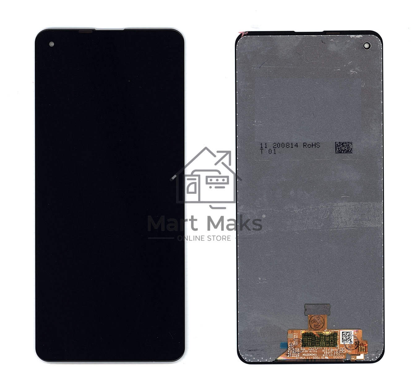 Дисплей для Samsung Galaxy A21S SM-A217F PLS, черный