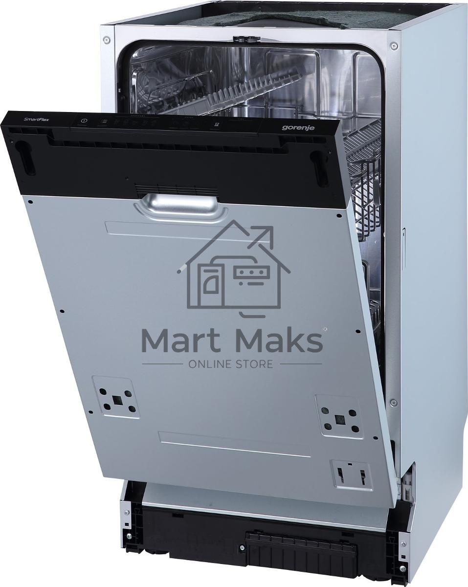 Встраиваемая посудомоечная машина Gorenje GV541D10, черный, 44.8 см, 9 компл., 45 дБ, класс A+++