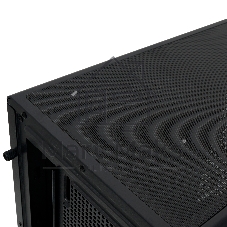 Компьютерный корпус HSPD F710, Panoramic Mid Tower, черный, TG, 0.5 SPCC, 3x120мм ARGb E-ATX, ATX, mATX, mITX 185/395/270мм 2x2.5
