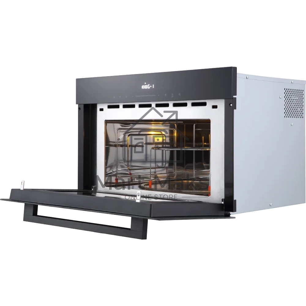 Микроволновая печь встраиваемая HMW 634 B34 л, 900 Вт, 8 программ, черный