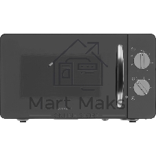 Микроволновая печь Vitek VT-MW1320 черный, 20 л, 700 Вт, переключатели - поворотный механизм