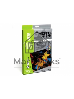 Фотобумага Cactus CS-MA4190100DS матовая двусторонняя A4 190 г/м2 100 листов