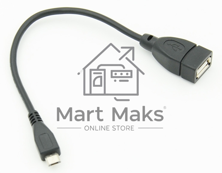 Кабель USB Behpex OTG USB(f)/MicroUSB (0.2м)