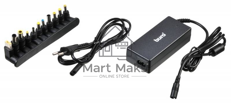 Блок питания Buro BUM-0054B65 автоматический 65W 12V-20V 11-connectors 4A от бытовой электросети LED индикатор