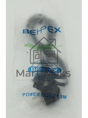 Кабель питания 3-pin/евровилка 1.8м (469)