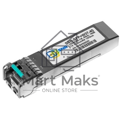 Модуль SNR SFP+ WDM, дальность до 40км (16dB), 1330нм
