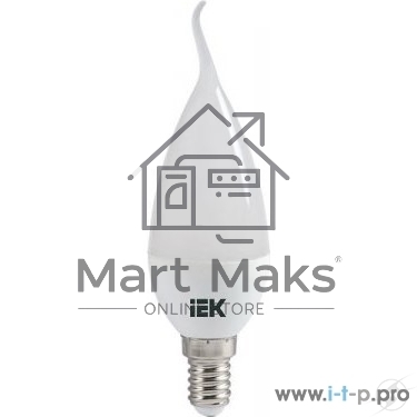 Лампа cветодиодная IEK LLE-CB35-7-230-30-E14 ECO CB35 свеча на ветру 7Вт 230В 3000К E14