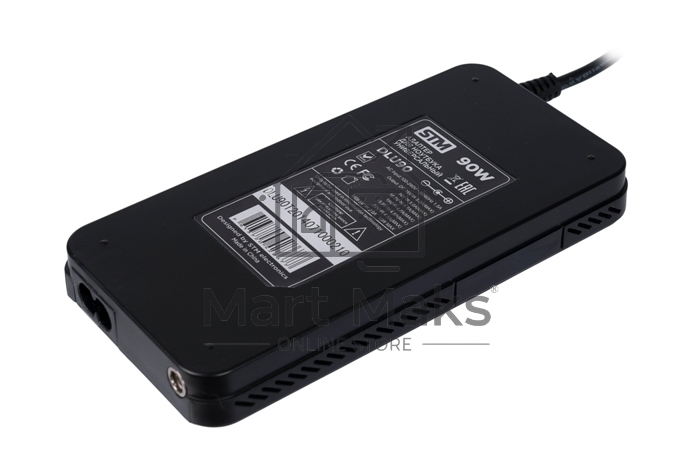 Адаптер для ноутбуков STM Dual DLU90, 90W, EU AC power cord& Car Cigaratte Plug, USB(2.1A)