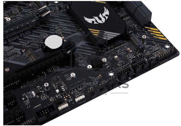 Материнская плата ASUS TUF GAMING B550-PLUS, AM4, AMD B550, 4xDDR4, 6xSATA, 2xM.2, 1xPCIe 4.0 x16, 1xPCIe 3.0 x16, 3xPCIe x1, 1xHDMI, 1xDP, 1x 2.5Gb LAN, 4xUSB-A 3.2 Gen 1, 1xUSB-A 3.2 Gen 2, 2xUSB-A 2.0, 1xUSB-C 3.2 Gen 2, 5x3.5 мм, 7.1, ATX