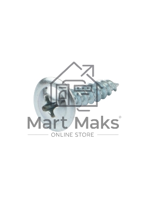 Саморез с прессшайбой KRANZ ПШС острый 4.2х19, короб (250 шт./уп.)