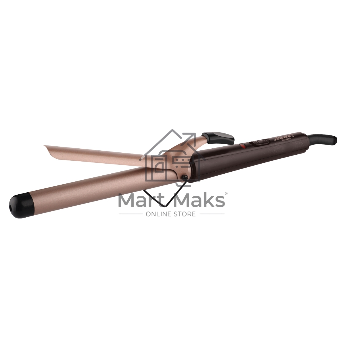 Щипцы для волос ATLANTA ATH-6645 (brown)