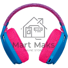 Гарнитура беспроводная Logitech Headset G435 LIGHTSPEED Wireless Gaming BLUE - Retail