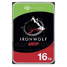 Жесткий диск HDD 16Tb 7200rpm SATA Seagate IronWolf 3.5